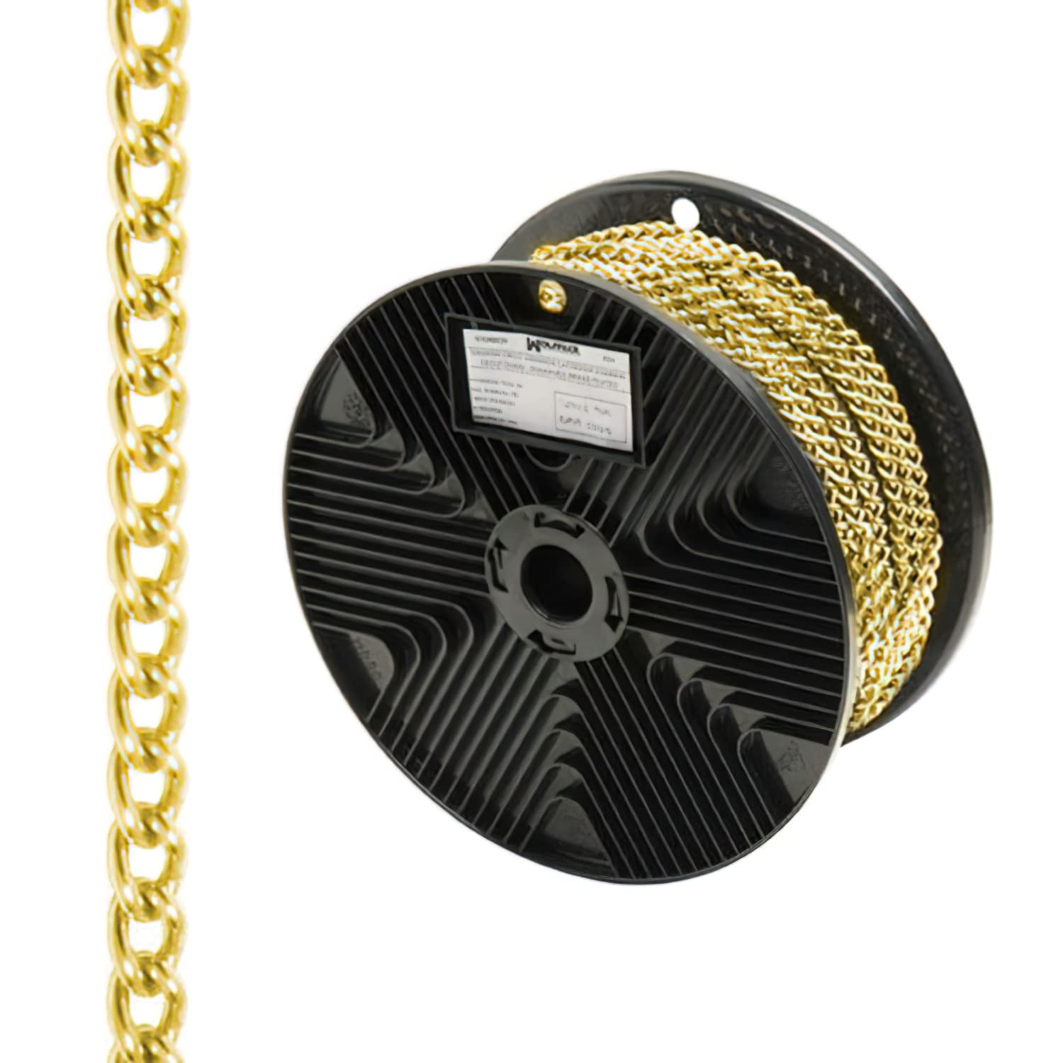Wolfpack 1040045 Chain Decorative BARBADA Gold 2.0 mm/Roll 20 m
