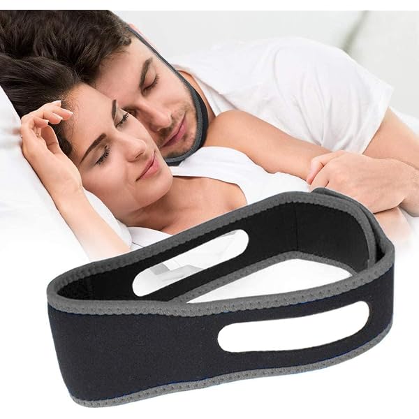 Anti-Snoring Chin Strap For Sleeping - 2 Pack, Adjustable & Breathable, Helps Reduce Snoring For Men & Women - View #2