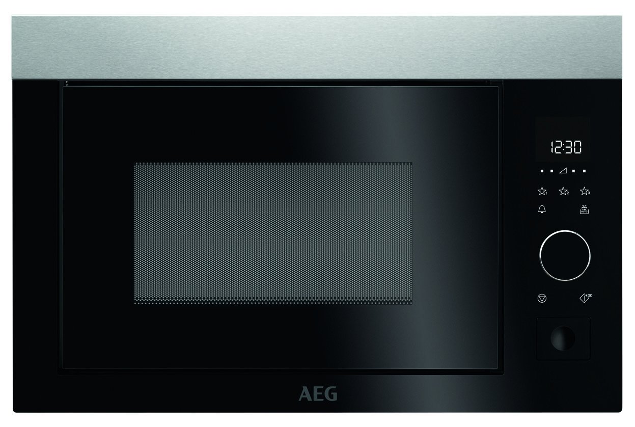 AEG MBE2657S-M acero fino Einbau-microonda Solo: Amazon.es ...