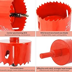Hole Saw Drill Bit LAIWEI HSS Hole Cutter with