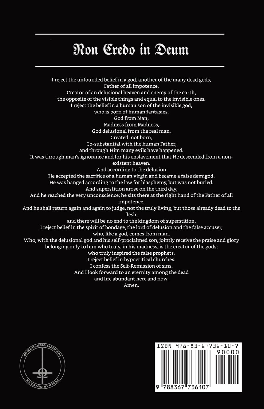 The Satanic Kerygma (Traditional Satanic Bible)