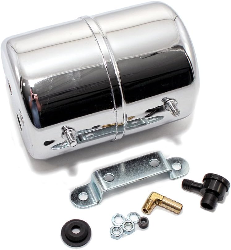 Assault Racing Products A9971 Chrome Vacuum Reservoir Brake Booster