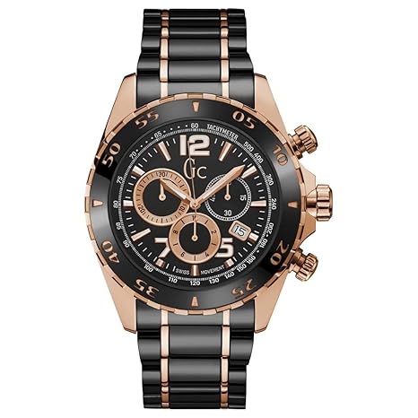 GC Uhr Analog mit Edelstahl Armband Y02014G2