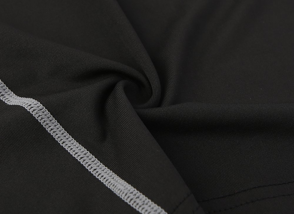 YT Men\'s Vest Tight T-Shirt Fast Dry Top,Tights for Workouts,Fitness,Running,Cycling,Sports Top Apperal (Black, 3XL)