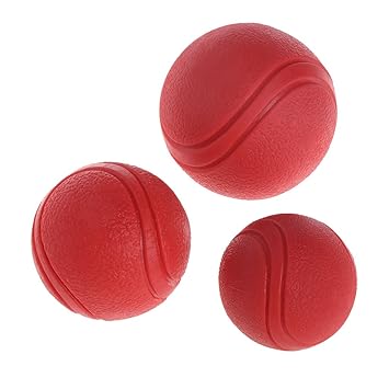 Shinan - Pelota de goma para perro, resistente a mordidas, para ...