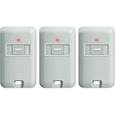3-Pack 10 Dip Switch MultiCode Gate Opener Remote 3060 3089 300MHZ | 3-Year Warranty Compatible with 300MHZ 10 Pin 10 Digit Multi-code Gate Garage Door Opener