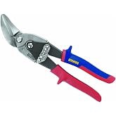 Irwin 2073211 ProSnip 10" Offset Aviation Snips - Left &amp; Straight Cut