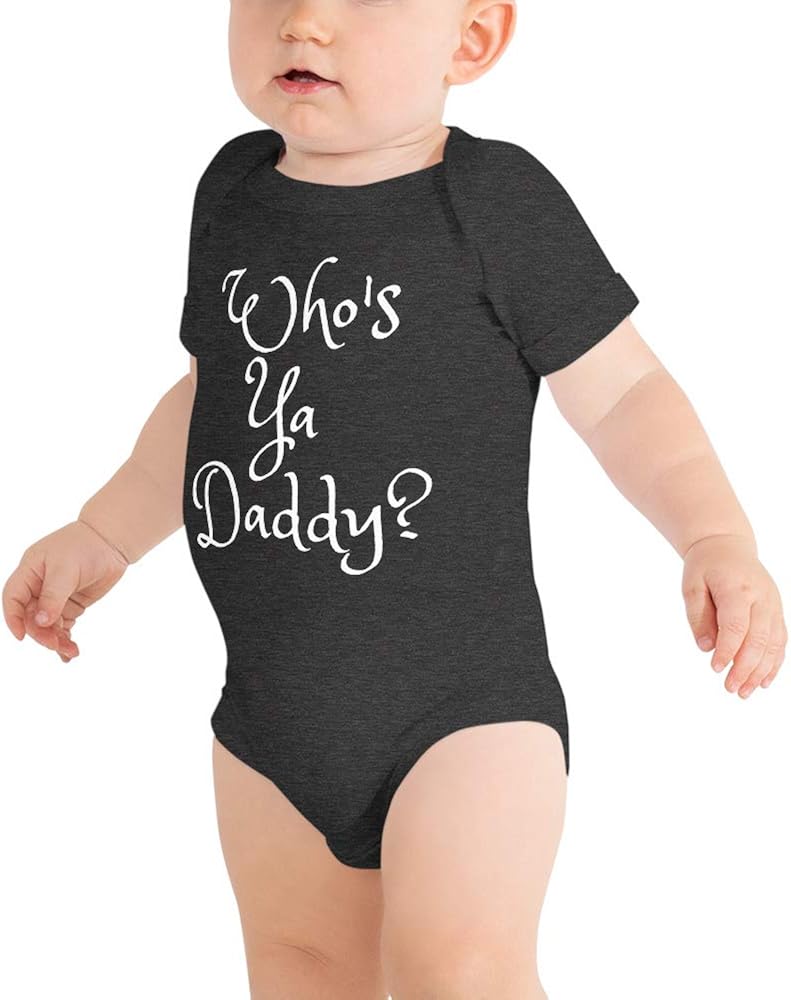 Savage Monkey Apparel Who's Ya Daddy Baby TShirt Clothing