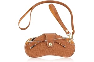 PPIOOY Glasses Case Holder Portable Slim Sunglasses Pouch Soft Eyeglasses Bag Eyewear Sleeve For Women Men