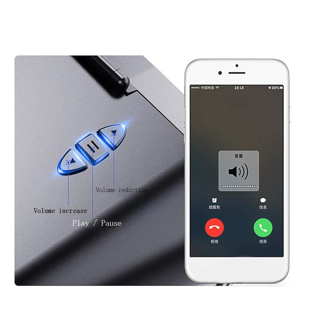 BommonVR Brille, 3D VR Brille Video Movie Game Brille Virtuelle Realität Headset Kompatibel mit iOS, Kompatibel mit 4.7~6 Zoll Smartphones