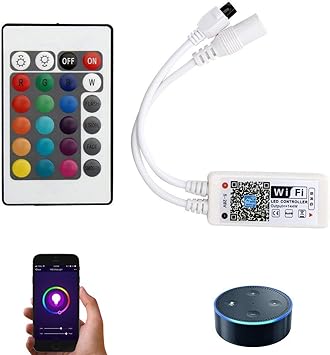 google assistant led controller