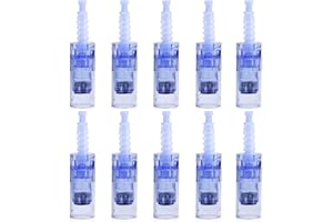 BIVIPO HOKYNATI Microneedling Pen Cartridges, 36 Pin Bayonet Needles, Compatible with Dr Pen A6 N2 M5 M7, 0.3mm Length, 10 Pack