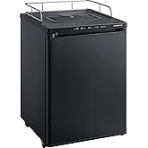 EdgeStar BR3002 24 Inch Wide Kegerator Conversion Refrigerator for Full Size Kegs with Deep Chill Mode - Black