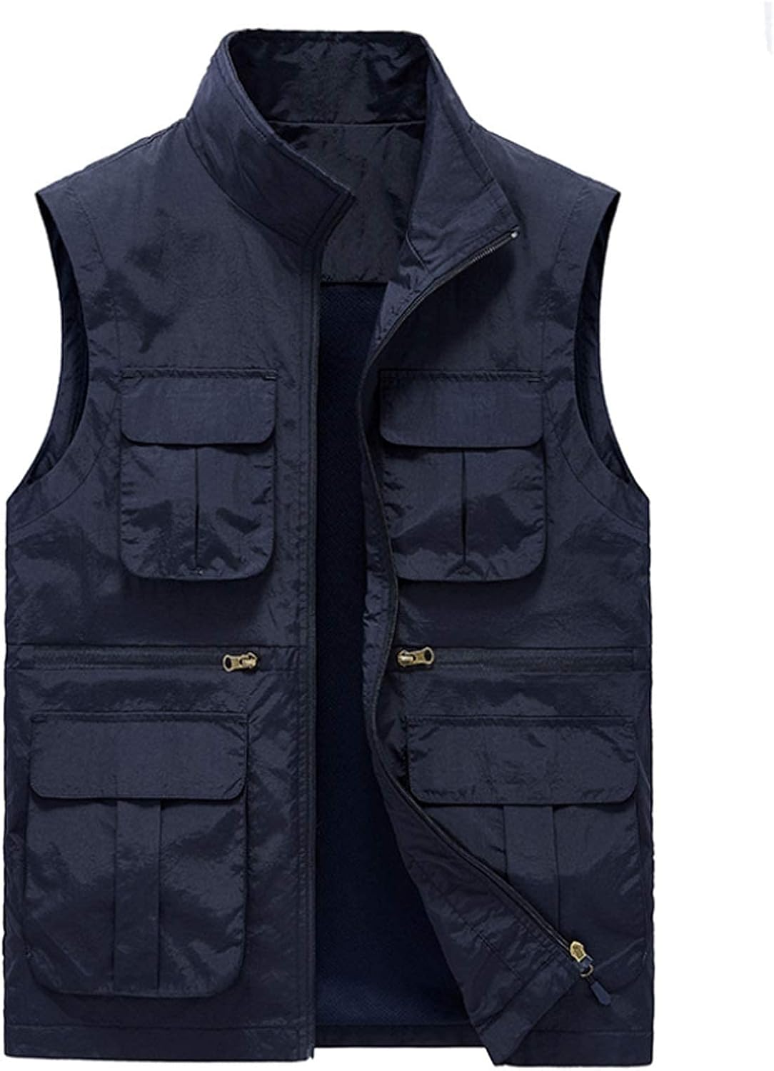 XIEZI Fishing Vest for Men Men'S Multi Pocket Vest Waistcoat Jackets
