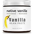 Vanilla Bean Paste - Native Vanilla - All Natural Pure Vanilla Bean Paste - Made with Organic Agave Syrup - For Cooking, Baki