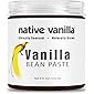 Native Vanilla - All Natural Pure Vanilla Bean Paste (4 oz) - No Added Sugar - For the Home Chef for Cooking, Baking…