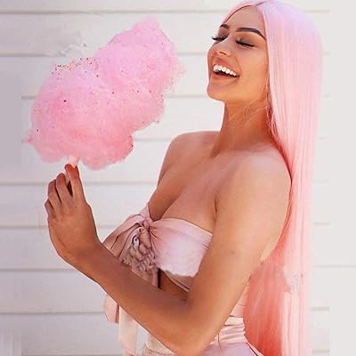 ENTRANCED STYLES Synthetic Pink Lace Front Wig Ubuy Australia