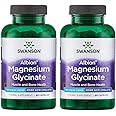 Swanson Chelated Magnesium 133 Milligrams 90 Capsules (2 Pack)