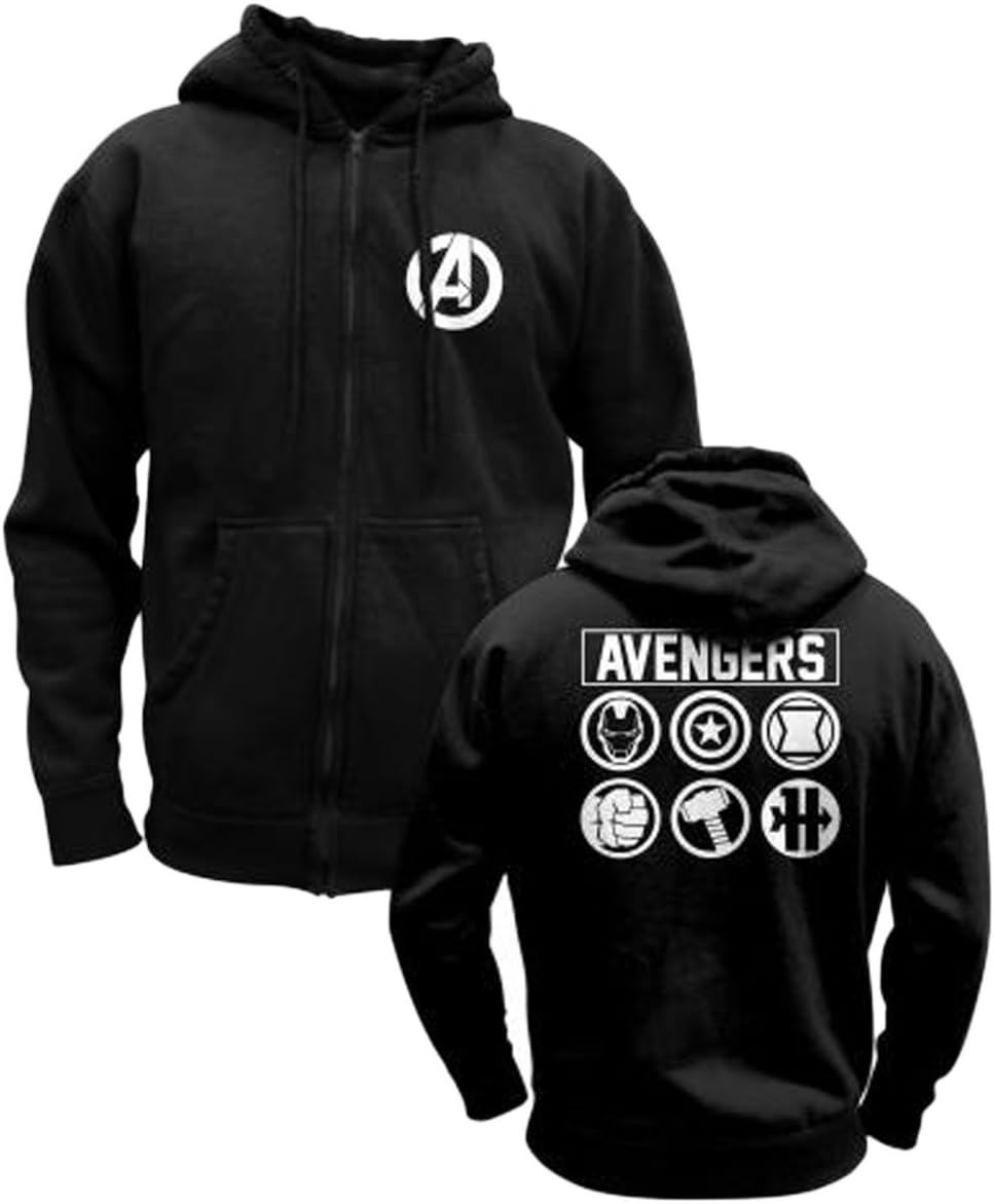 Hybrid EntertainmentAvengers Symbols Men's Hoodie