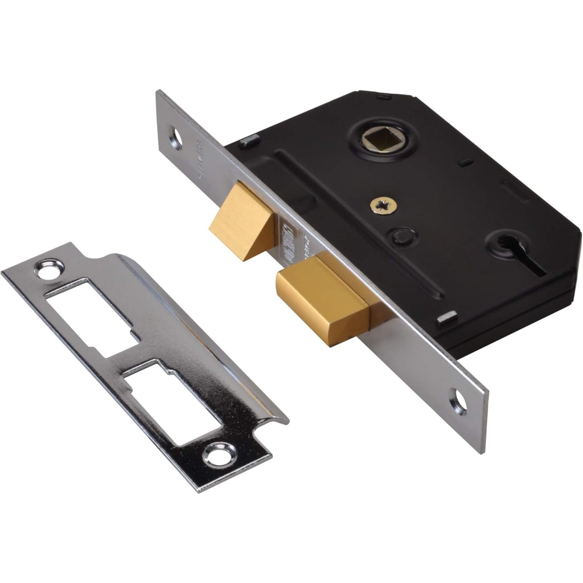 UNION UNNYESSLCH25 Mortice Sashlocks-3 Lever, Chrome
