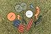 Triumph Five Outdoor Games Combo Set Includes Badminton, Volleyball, Horseshoes, Disc Golf, and Jai Alai