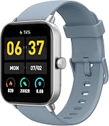 TOOBUR Smart Watch Men Women Alexa Call IP68 1.8" Fitness Tracker Heart Sleep
