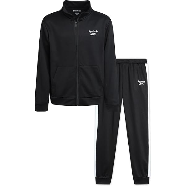 Amazon.com: PUMA Boys Pants Set - 2 Piece Tricot Athletic Zip Up