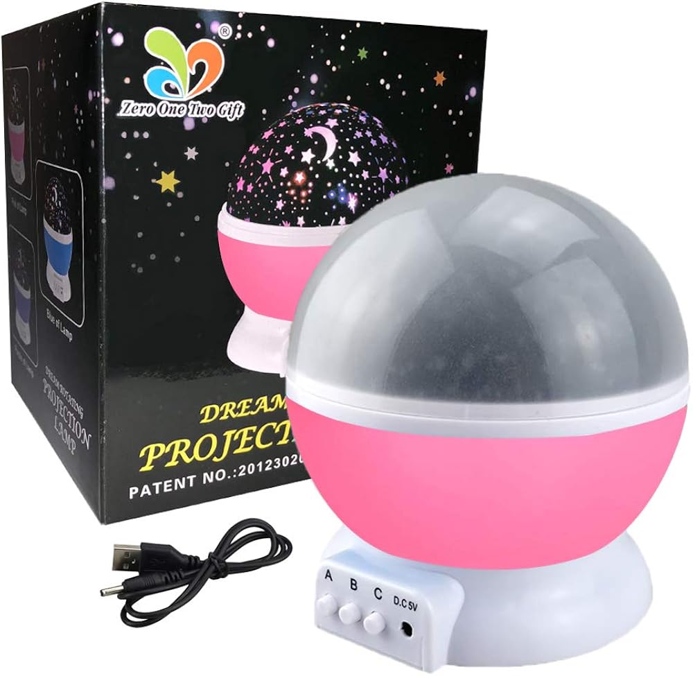 Birthday Gifts Presents for 2-10 Year Old Girls, Wonderful Romantic Starlight for Kids Toys for 2-10 Year Old Boys Xmas Halloween Gifts for 2-10 Year Old Boys Stocking Fillers Pink TSUKXK03: Clothing