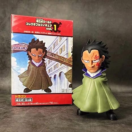 Amazon Co Jp Piece Qバージョンのmonkeymdot Dmiddot Characterアニメーション父 ドラゴンのリーダーモンキーd ルフィモデル像の装飾13cm Peng Fangshuo ホーム キッチン
