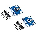 JESSINIE 2Pcs SPH0645 Digital Microphone Sensor Module SPH0645LM4H Low Power Sound Microphone 1.6-3.6V Sound Detector Module Board 24 bits I2S Interface MEMS with Cable for Arduino Raspberry Pi