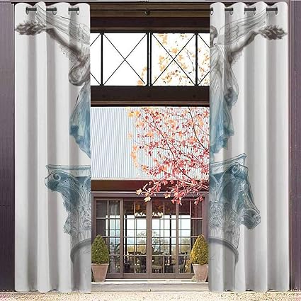 Hengshu Toga Party Blackout Curtains Gasket Insulation Antique