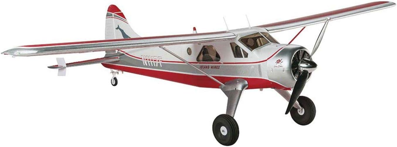 Flyzone Island Wings DHC-2 Beaver Select Scale Receiver Ready (Rx-R) 59.5" Radio Control (RC) Airplane