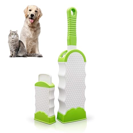 Mr. Cleanix Fusselbürste Kleidung | Alternative zur Fusselrolle | Fell- und Fussel Entferner Roller | Tierhaarentferner selbs