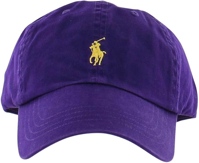 ralph lauren purple cap