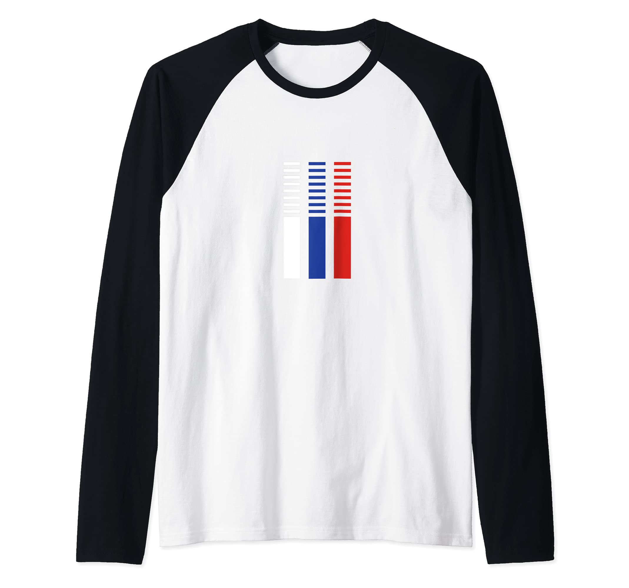Flag Russia Raglan Baseball Tee
