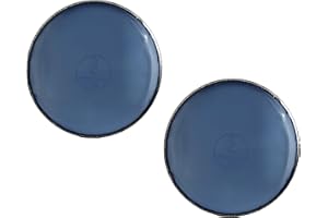pack of 2 drum Head / Skin for Doumbek / Darbuka 8.75"/9" transparent (Clear) /White ((transparent Blue 8.75"))