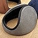 Neaer 4 PCS Unisex Men Women Faux Furry Fleece Winter Solid Soft Plush Ear Muffs Earmuffs Earwarmers-(1PC Black,1PC Coffee,1PC Gray,1PC Navy)