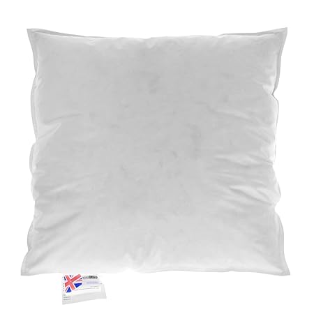 Homescapes Luxury New White Duck Feather Cushion Pad Inner