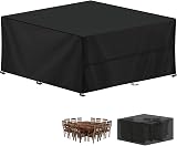 LAMUNI Cube Garden Furniture Cover 300x300x100cm Waterproof 420D