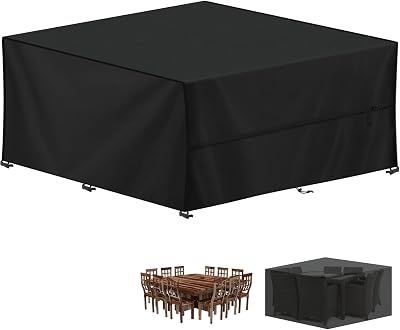 LAMUNI Cube Garden Furniture Cover 300x300x100cm Waterproof 420D