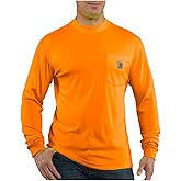 Carhartt Men's Force Color Enhanced Long-Sleeve T-Shirt