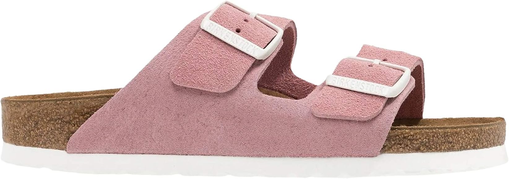 arizona soft footbed suede rose