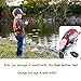 Kids Fishing Pole 55 inches Light Weight Durable Baitcast Beginner Fishing Pole with Tackle Box Easy for Boys and Girls (Full Combo)