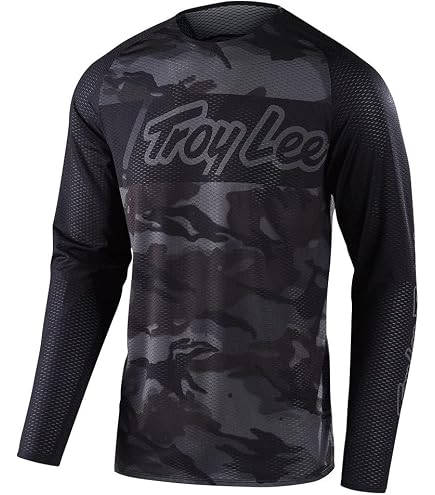 Troy Lee Designs 2023 GP Pro Mountain Bike Jersey - Boltz Graphic, X-Large (Black/White)