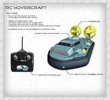 Toy Quest Remote Radio Control RC Hovercraft Land, Water AND Snow Speedster Boat