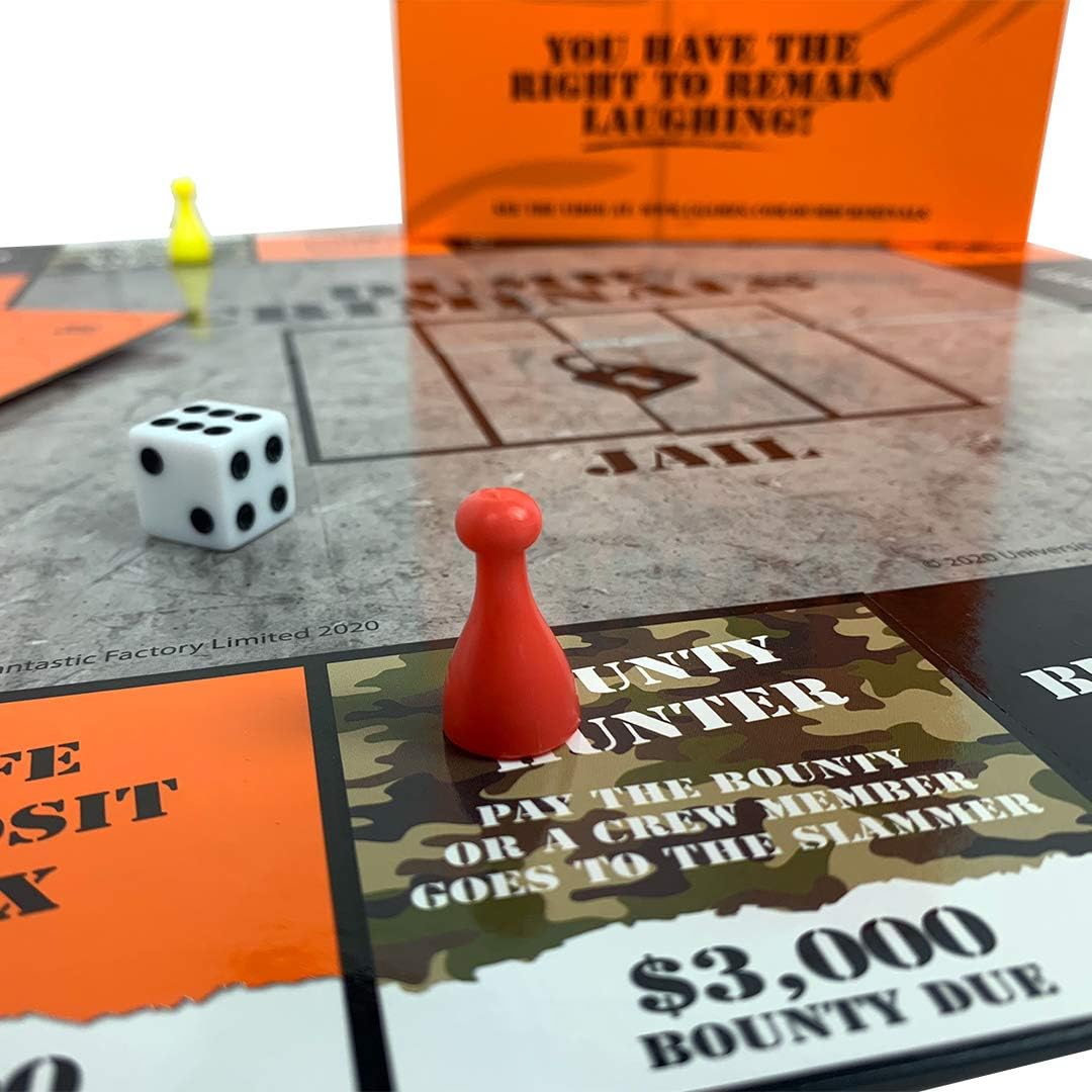 University Games Dumb Criminals Board Game, Orange - Image 5
