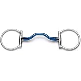 Cavalon D-Ring Low Port Mullen Sweet Iron Snaffle Bit