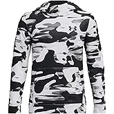 Under Armour Boys Armour Fleece Printed Hoodie Apparel - Scuba Neck Design