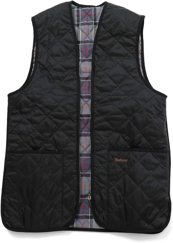 barbour quilted zip in liner