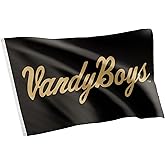 Desert Cactus Vanderbilt University Flag Commodores VU Flags Banners 100% Polyester Indoor Outdoor 3x5 (Design 1a)
